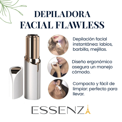 Depilador Facial Flawless Portatil Recar