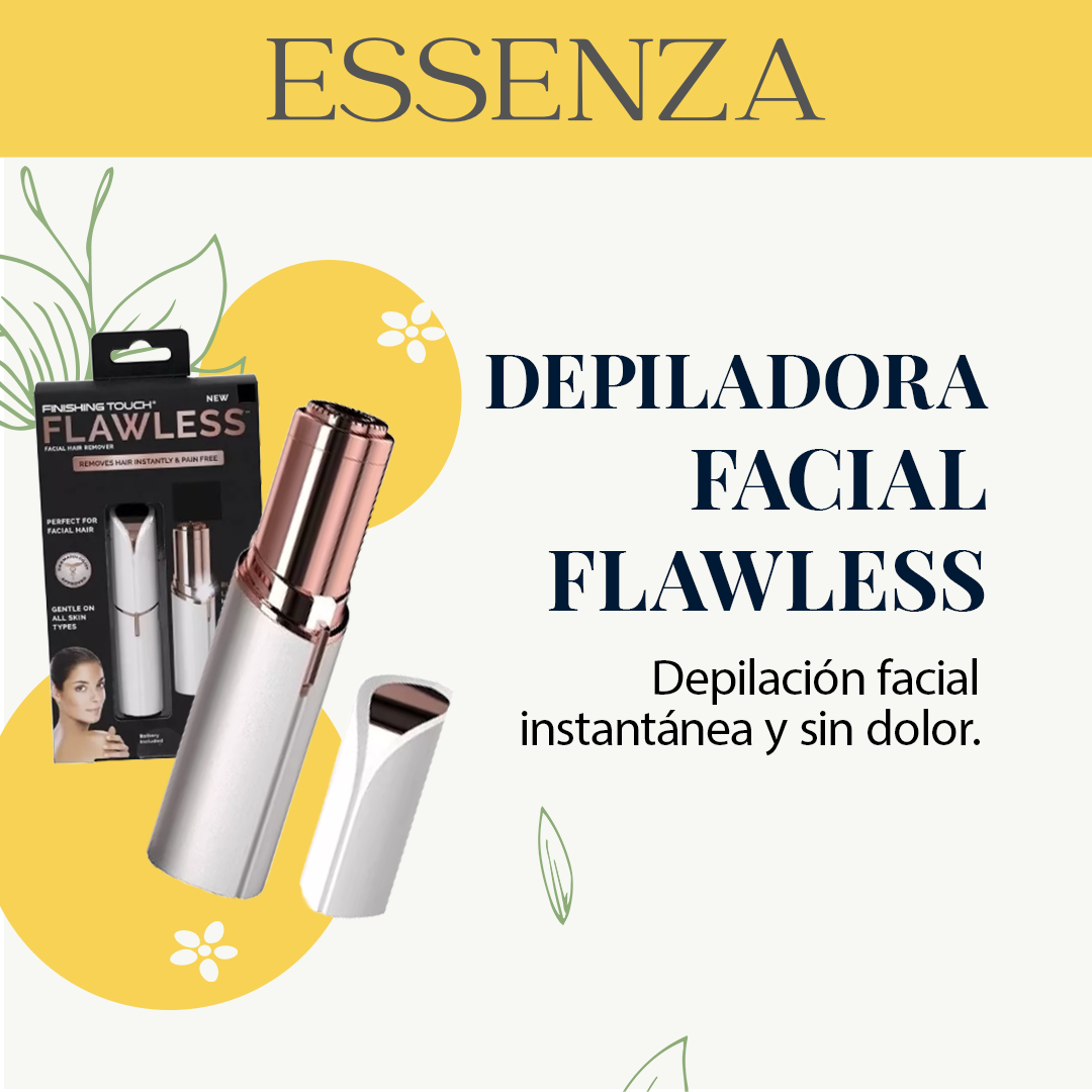 Depilador Facial Flawless Portatil Recar