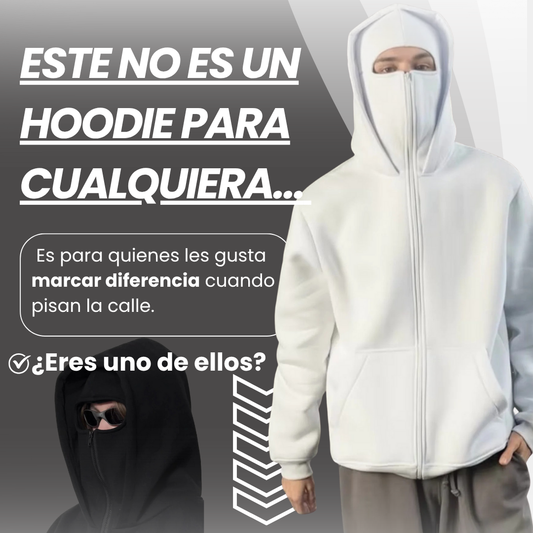 HOODIE NINJA CON BALACLAVA v2