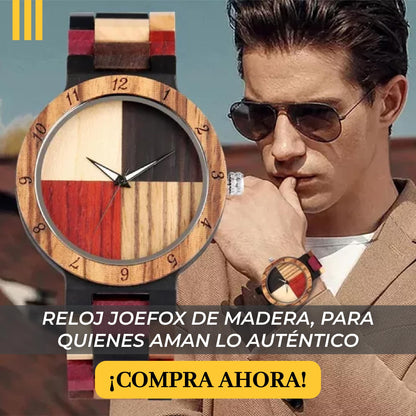 ELEGANCIA NATURAL EN CADA SEGUNDO ⏳- Reloj bambu