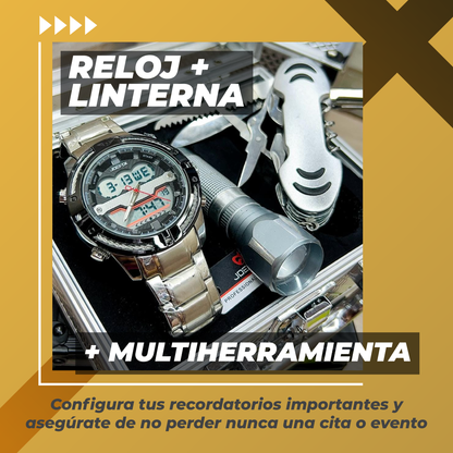 💥 EL RELOJ QUE IMPONE PRESENCIA – TU MEJOR ALIADO ⏱️💪