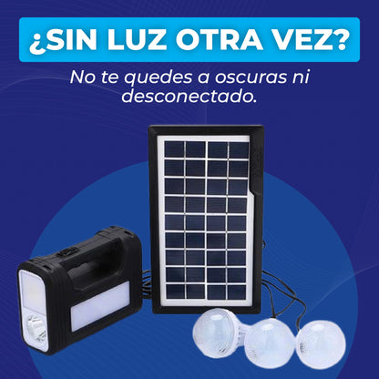 EcoPower Kit – Luz y Energía Donde Sea, Solo con el Sol