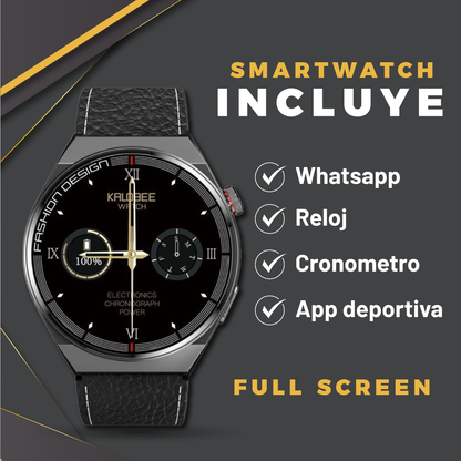 🕐Smartwatch Elegante e Inteligente: Tecnología y Estilo en tu Muñeca